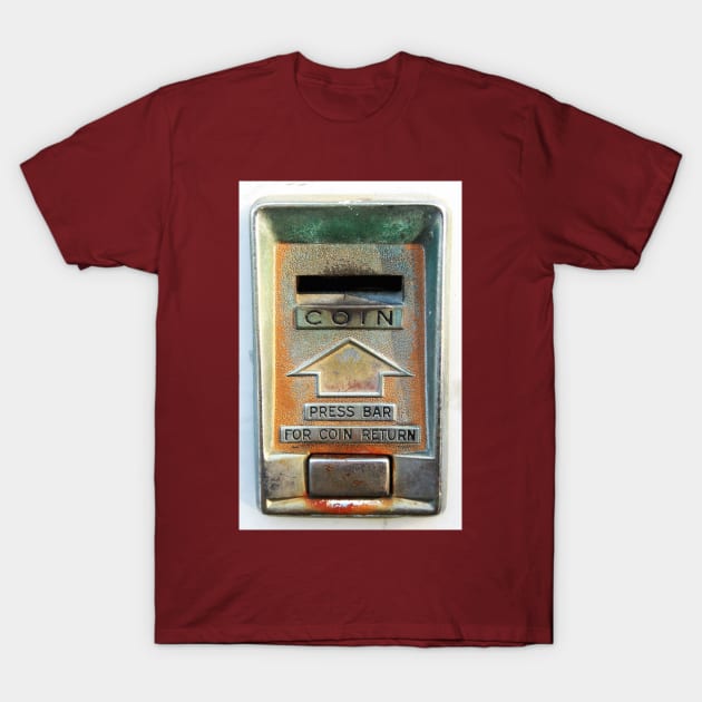 Coin Slot T-Shirt by Rob Johnson Photography